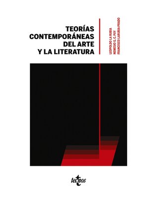 cover image of Teorías contemporáneas del arte y la literatura